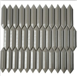 Roca CC Mosaics Plus Taupe Bright 3D Picket Mosaic